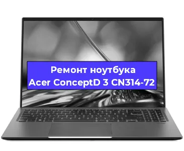 Замена кулера на ноутбуке Acer ConceptD 3 CN314-72 в Екатеринбурге